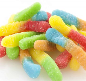 THC Infused Gummi worms