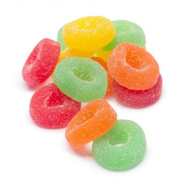 THC Infused Gummi rings