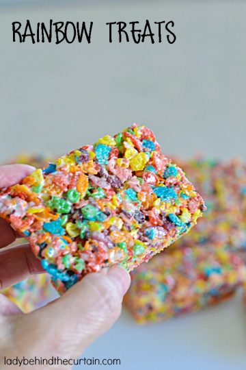 THC Infused rainbow treats